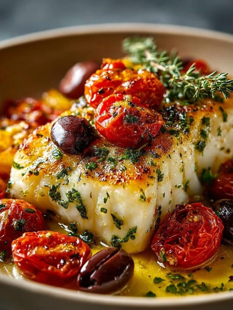 Baked White Fish For