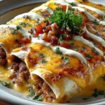 Breakfast Enchiladas with Sausage