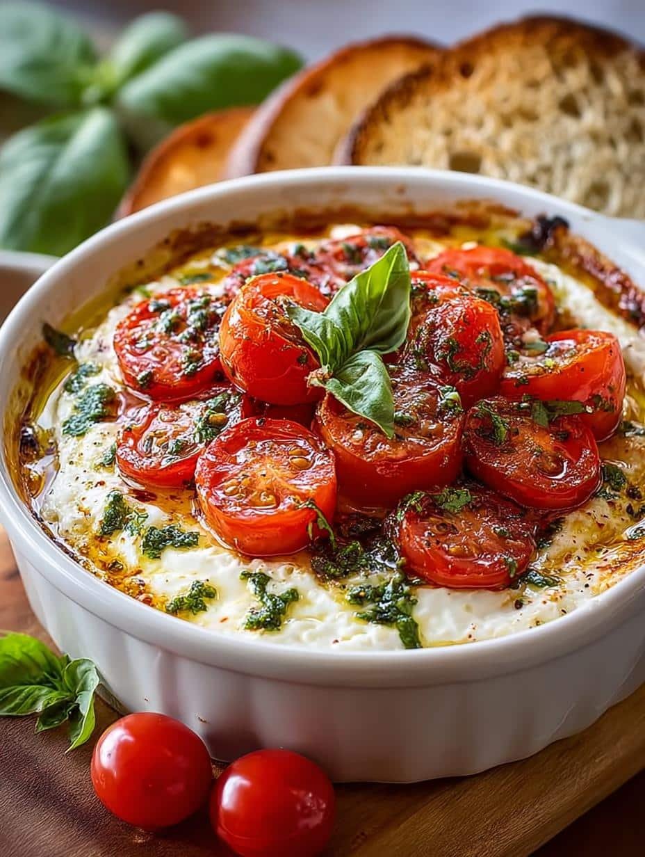 Irresistible Caprese Dip That Will Wow Your Guests - Caprese Dip - main visual representation