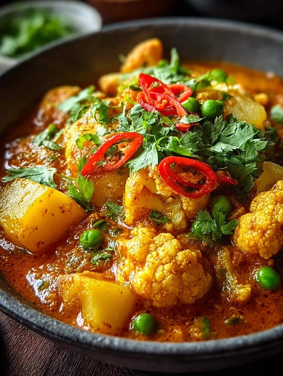 Cauliflower Potato Curry