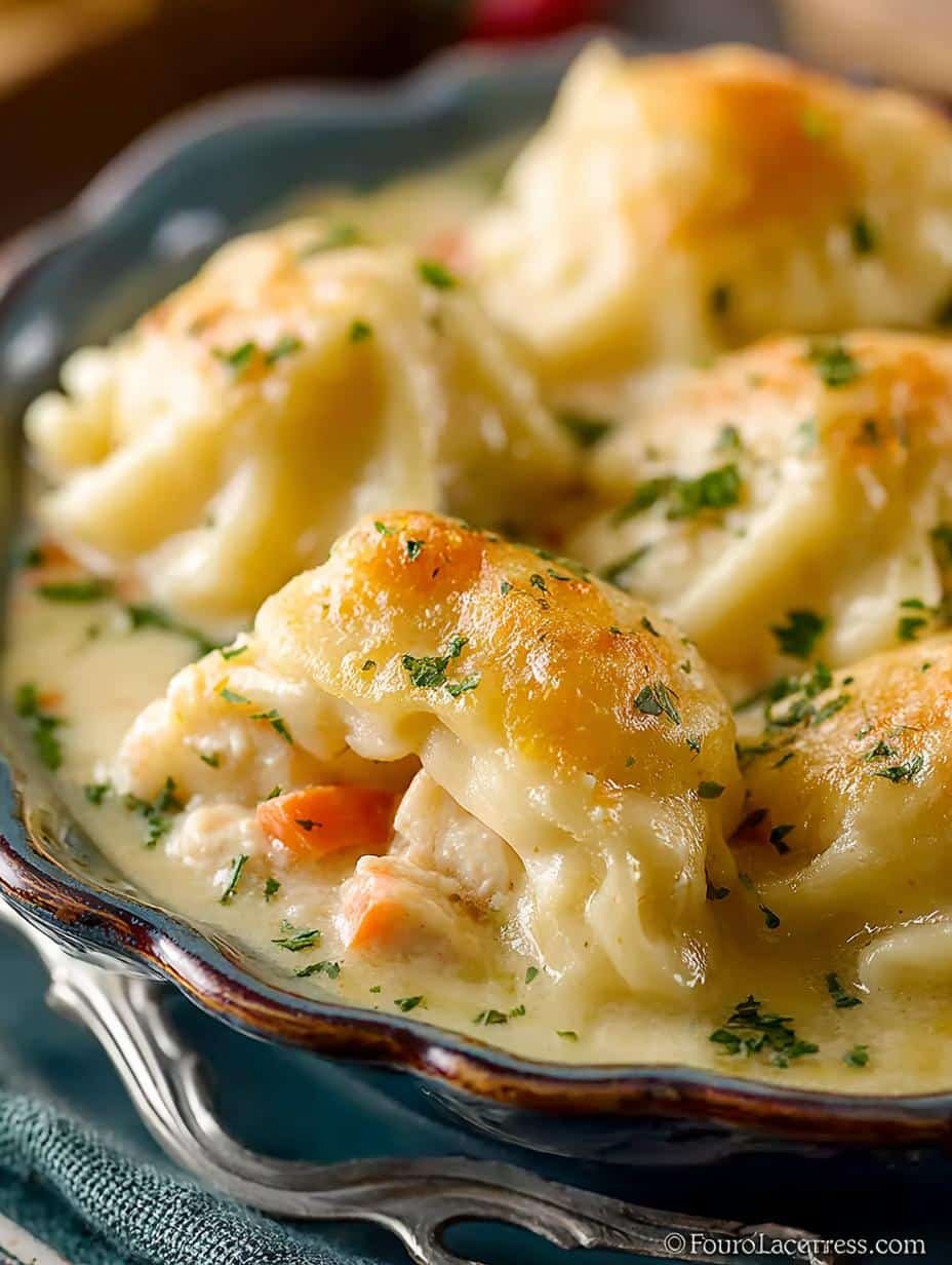 Chicken Dumplings with Canned