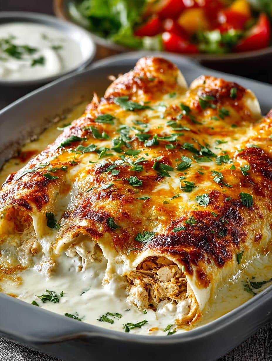 Chicken Enchiladas For Flavor