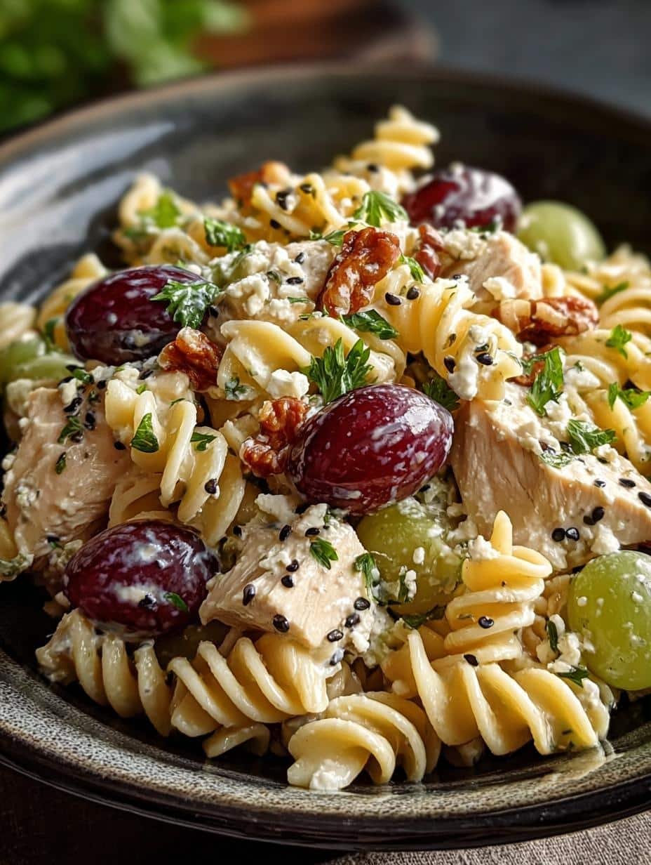 Chicken Grape Pasta Salad