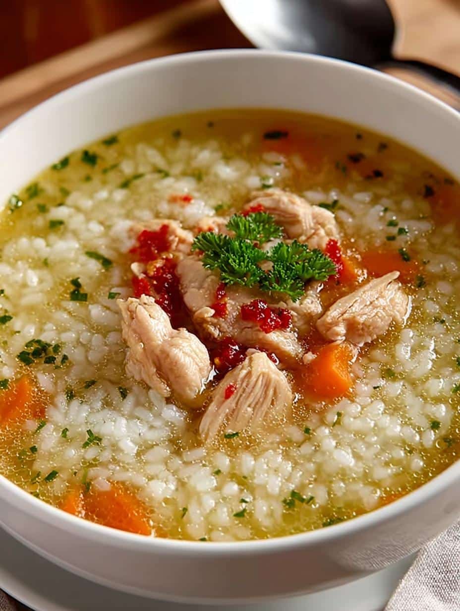 Chicken Rice Soup
