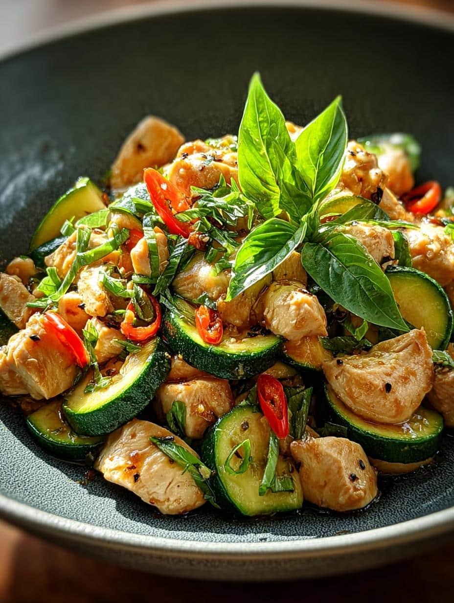 Chicken Zucchini Stir Fry: 30-Minute Flavorful Delight - Chicken Zucchini Stir Fry - main visual representation