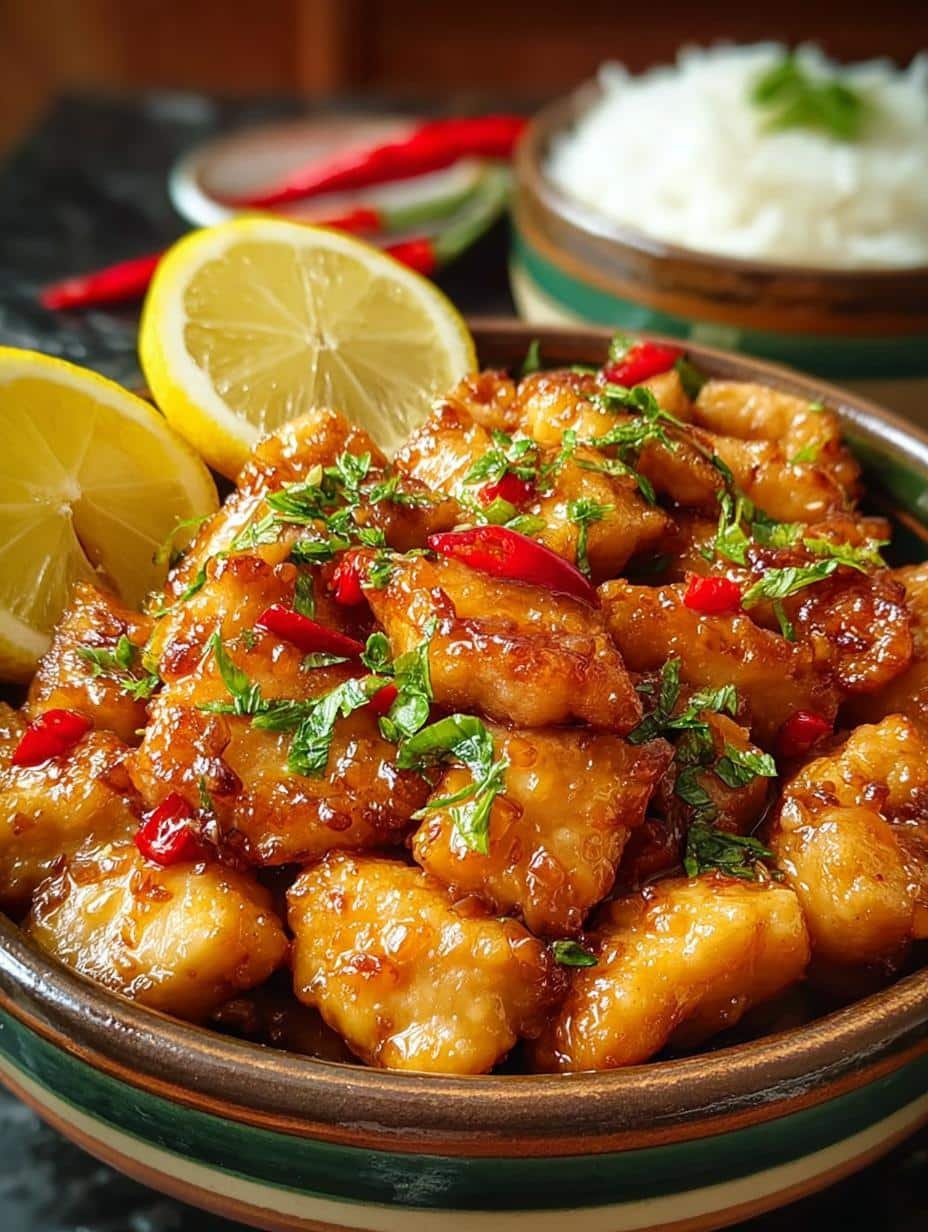Chinese Lemon Chicken: 5 Irresistible Reasons to Try It - Chinese Lemon Chicken - main visual representation
