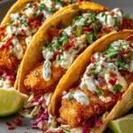 Crispy Fish Tacos with