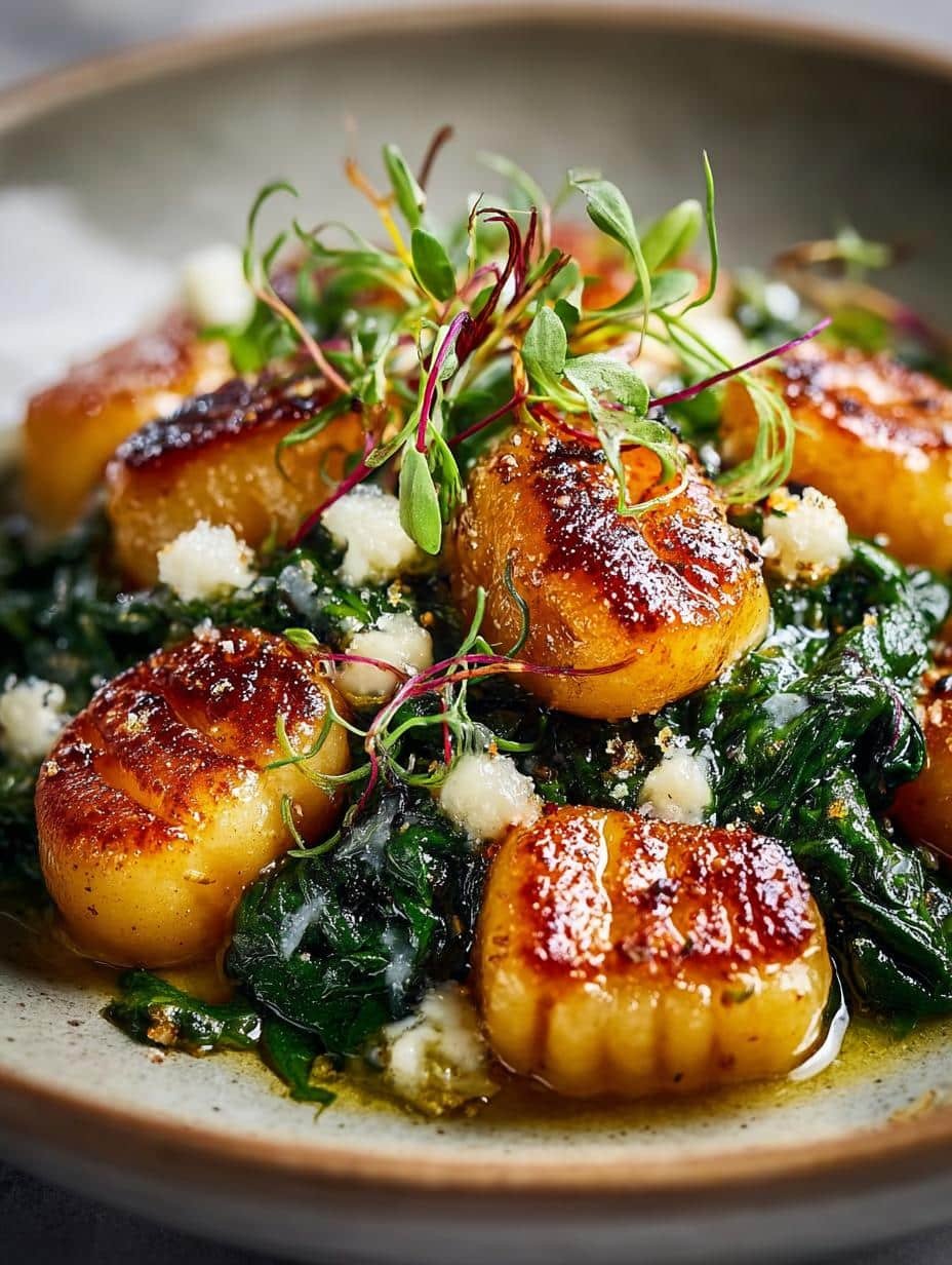 Crispy Gnocchi with Spinach: 5 Perfect Steps to Delight - Crispy Gnocchi with Spinach - main visual representation
