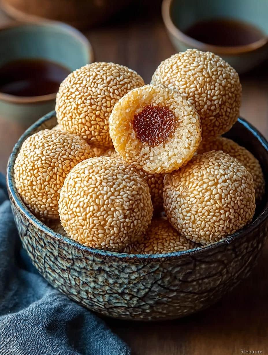 Crispy Sesame Balls: 10 Irresistible Treats to Savor - Crispy Sesame Balls - main visual representation