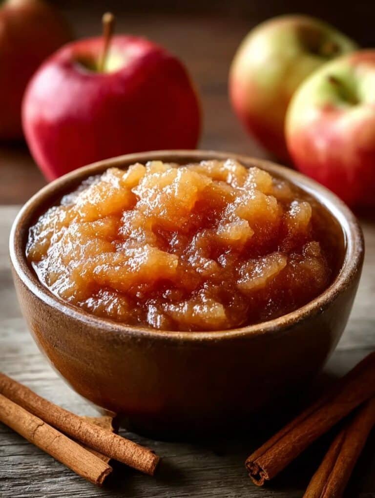 Crockpot Cinnamon Applesauce