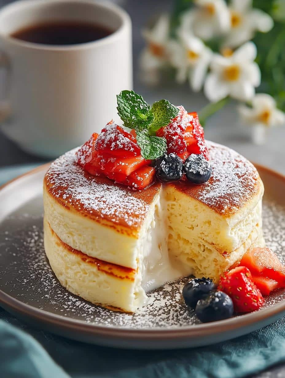 Fluffy Japanese Souffle Pancakes: 7 Secrets for Perfection - Fluffy Japanese Souffle Pancakes - additional detail