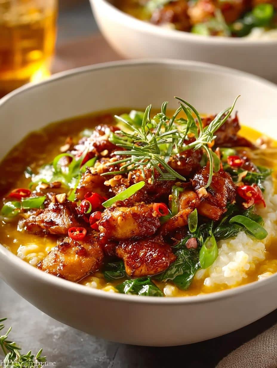 Healing Ginger Coconut Chicken