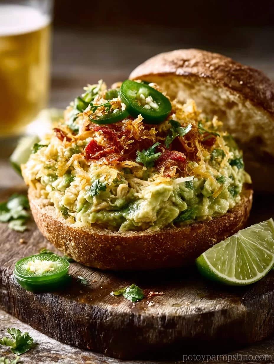 Jalapeno Cheddar Guacamole Turkey Burgers for Flavor Lovers - Jalapeno Cheddar Guacamole Turkey - additional detail