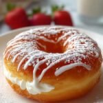 Korean Milk Cream Donut