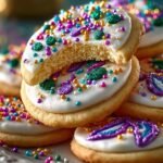 Mardi Gras Cookies