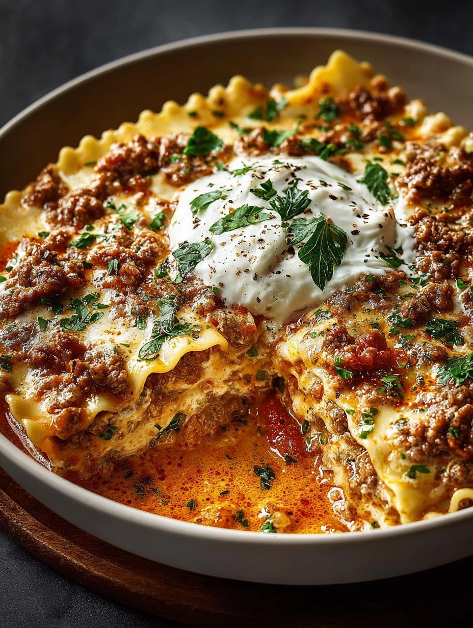 Mouthwatering One Pot Lasagna
