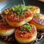 Pan Fried Japanese Potato