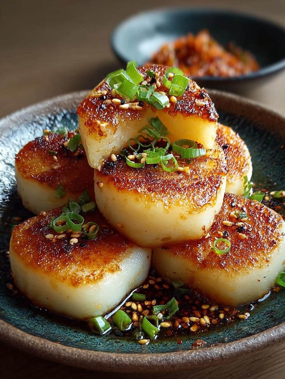 Pan Fried Japanese Potato: 7 Steps to Perfectly Crispy Bites - Pan Fried Japanese Potato - additional detail