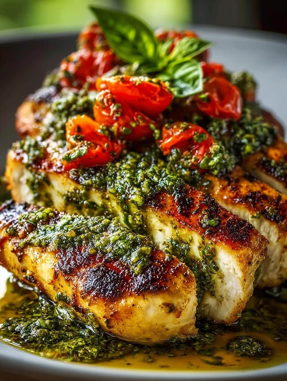 Pesto Chicken: 5 Irresistible Ways to Enjoy This Dish - Pesto Chicken - main visual representation