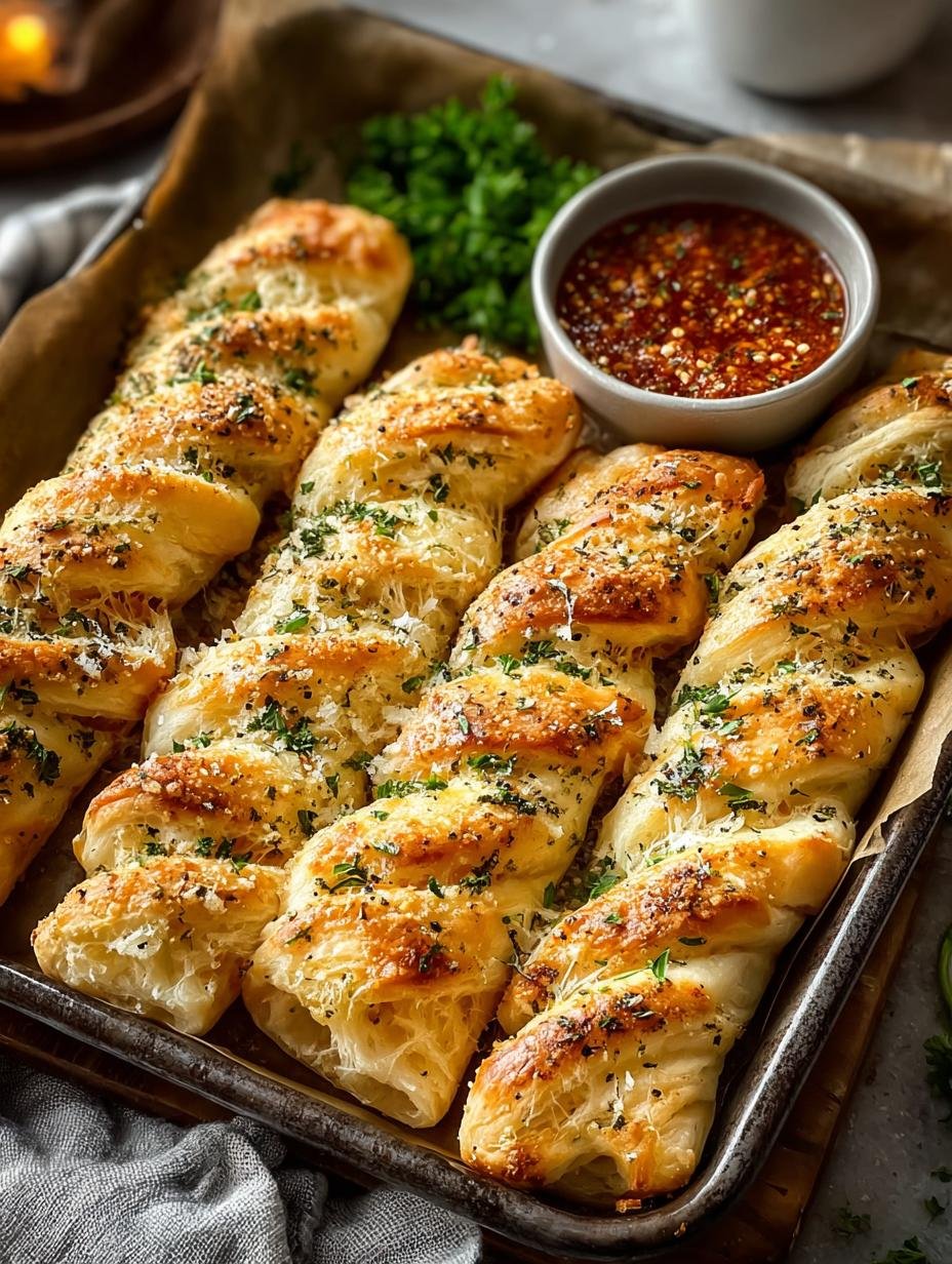 Sheet Pan Breadsticks