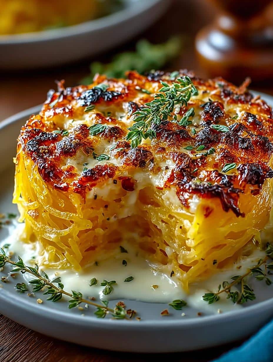 Spaghetti Squash Gratin: 10 Reasons to Indulge Guilt-Free - Spaghetti Squash Gratin - main visual representation