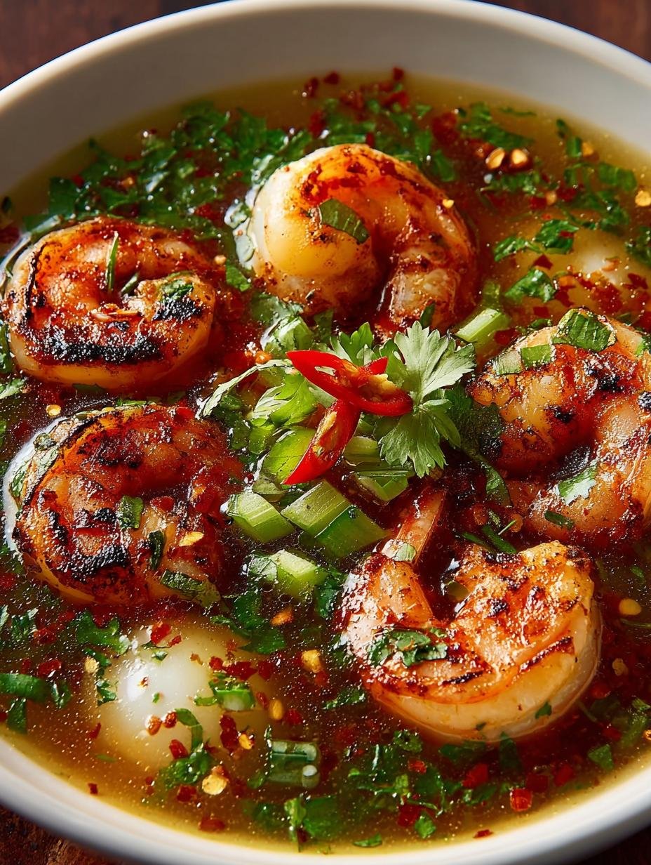 Spicy Shrimp Soup For