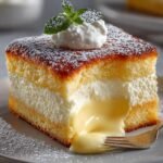 Vanilla Magic Custard Cake