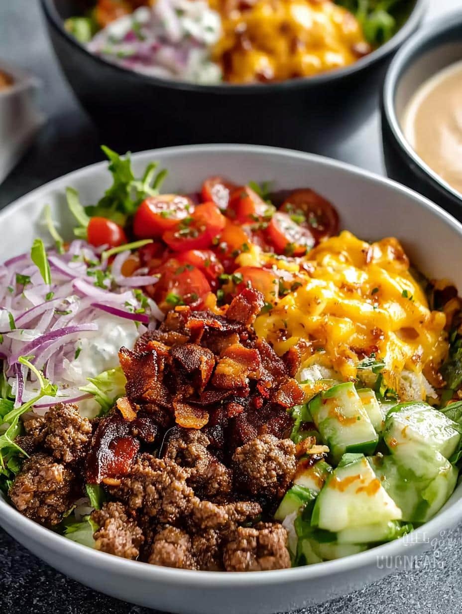 Delicious Cheeseburger Bowls: 5 Easy Recipes to Try - Cheeseburger Bowls - main visual representation