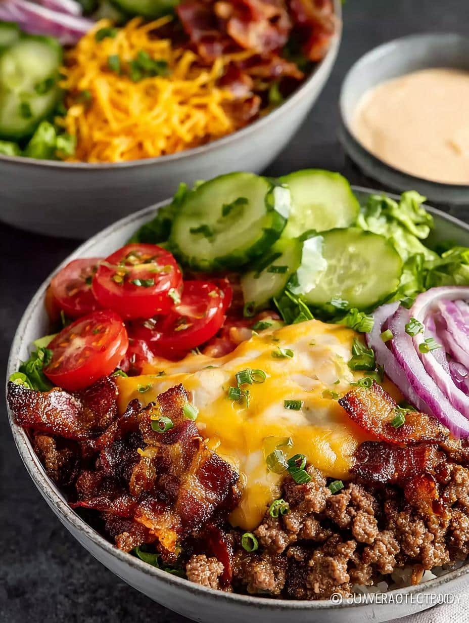 Delicious Cheeseburger Bowls: 5 Easy Recipes to Try - Cheeseburger Bowls - additional detail