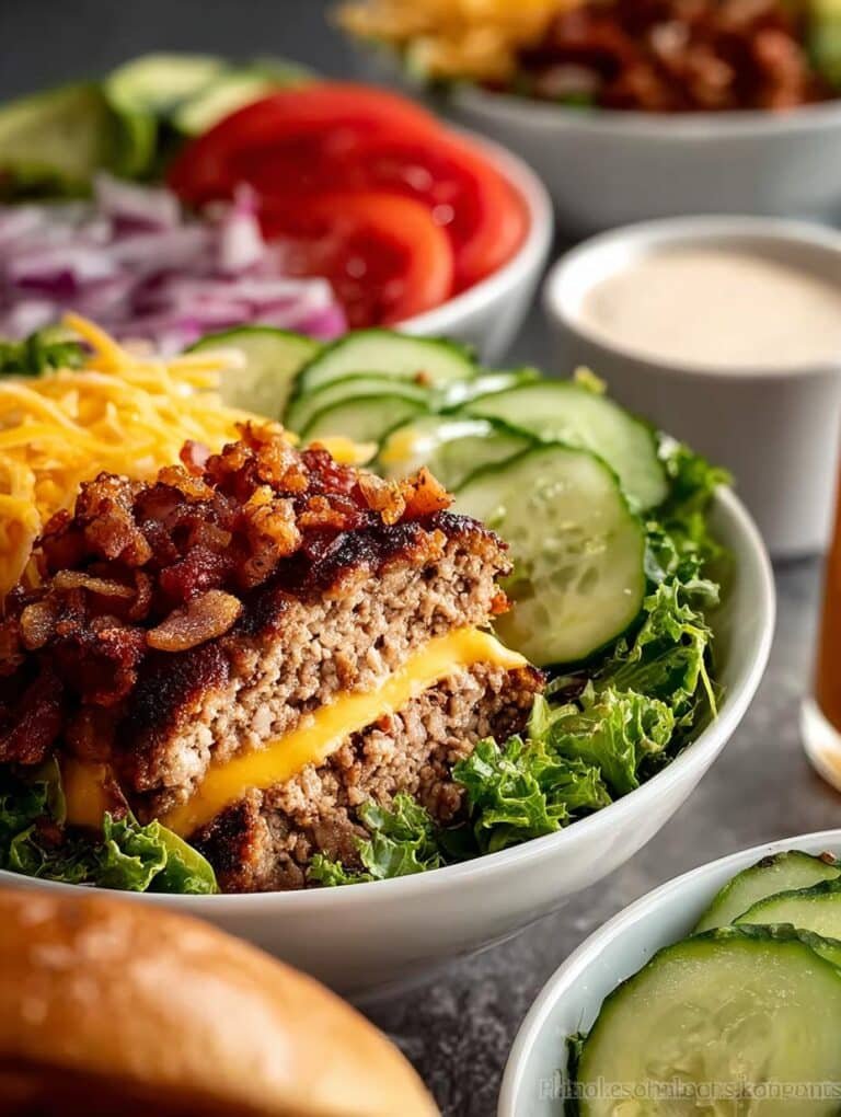 Cheeseburger Bowls