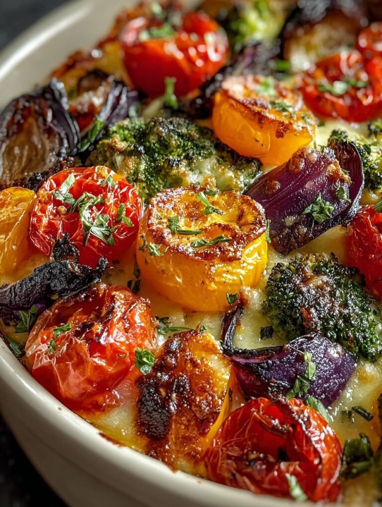 Cheesy Marry Roasted Vegetable