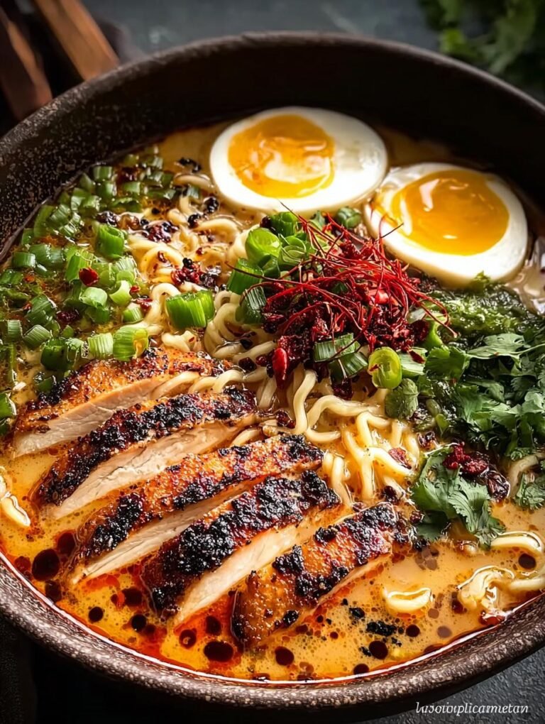 Creamy Marry Chicken Ramen