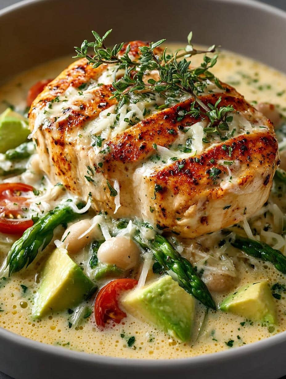 Deliciously Creamy White Chicken