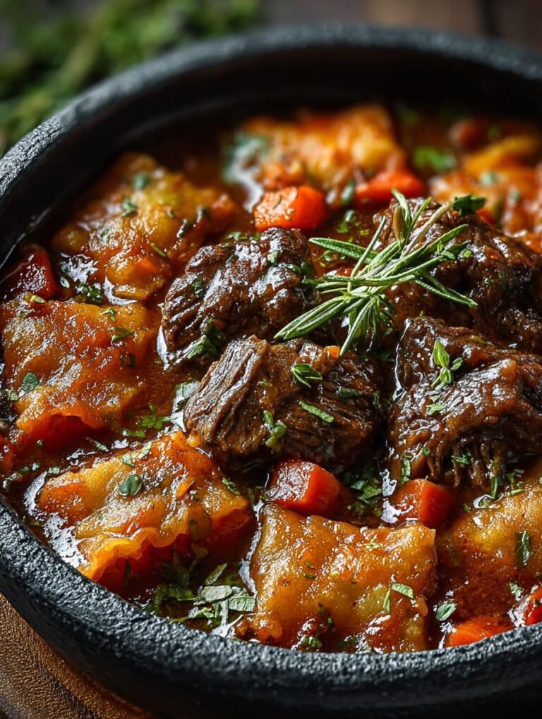 Egyptian Beef Goulash
