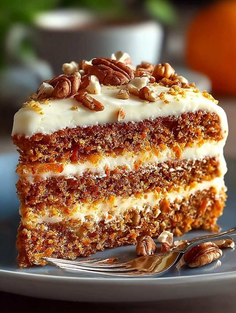 Flourless Oatmeal Carrot Cake