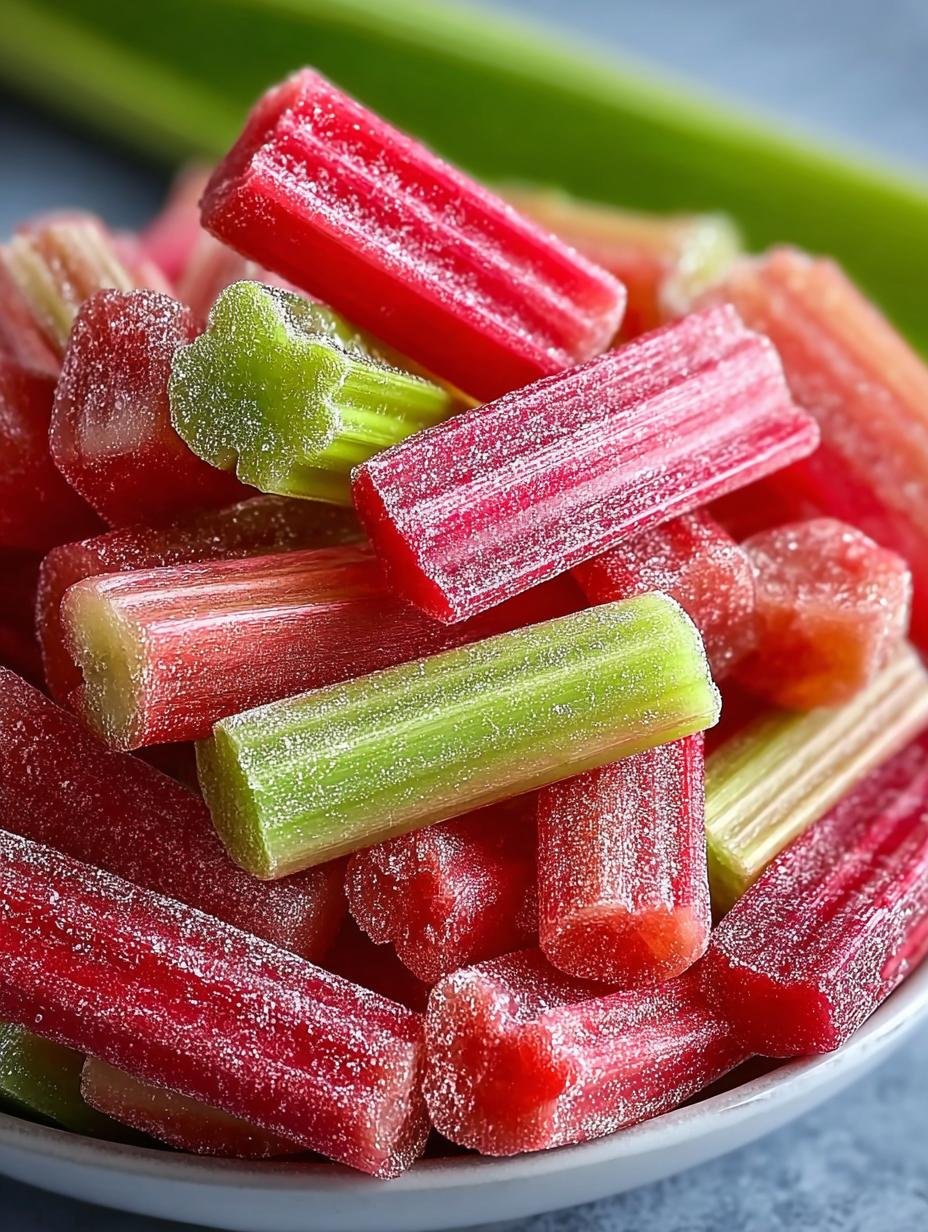 Freeze Rhubarb
