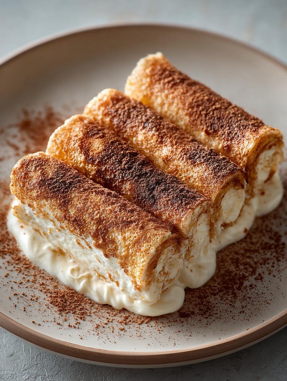 Keto Crispy Cinnamon Cream: 6 Irresistible Roll-Ups - Keto Crispy Cinnamon Cream - main visual representation