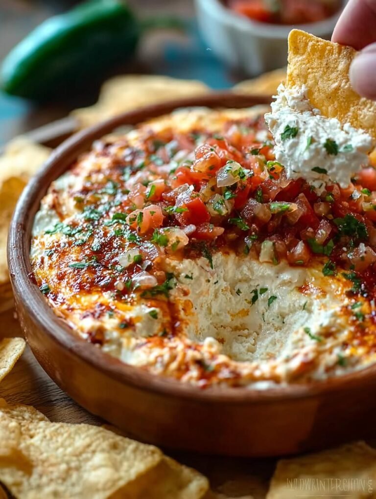 Layered Cream Cheese Salsa