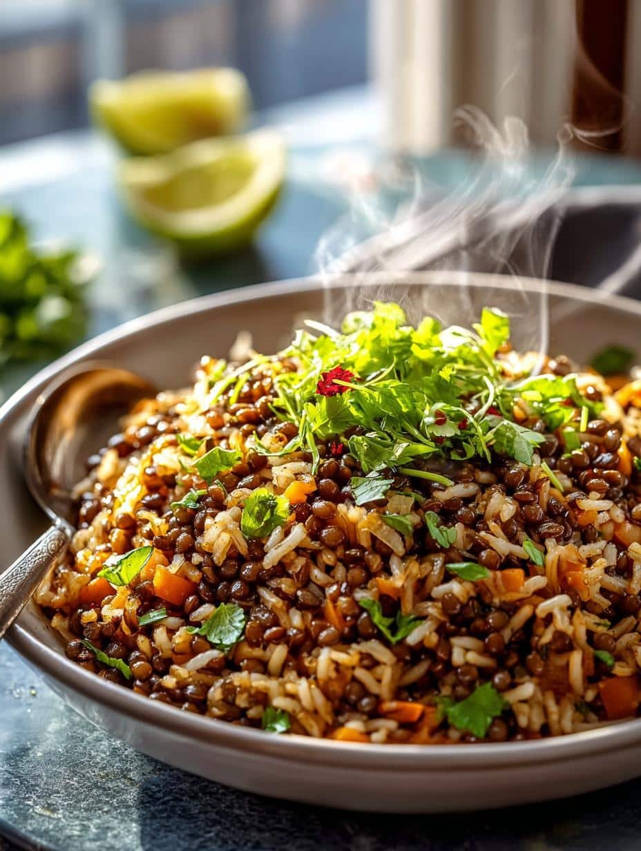Mujadara Lentils Rice: 7 Steps to Comforting Perfection - Mujadara Lentils Rice - main visual representation