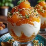 Orange Dahi Vada Layer