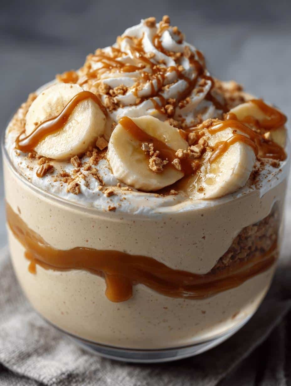 Peanut Butter Banana Protein Mousse: 5-Minute Delight - Peanut Butter Banana Protein - additional detail