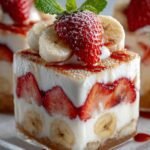 Strawberry Banana Cream Layer