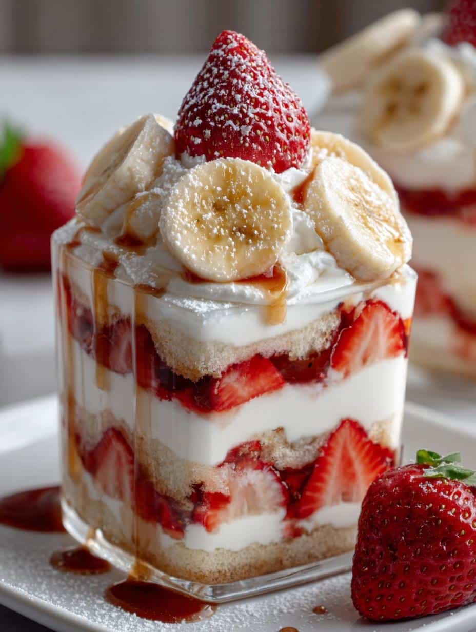 Strawberry Banana Cream Layer: 8 Irresistible Ways to Enjoy - Strawberry Banana Cream Layer - additional detail